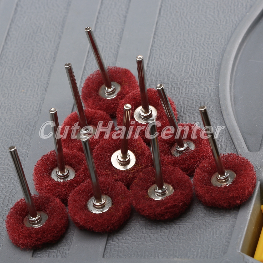 Red Abrasive Scouring Pads Polishing Buffing Wheel for Grinder Rotary