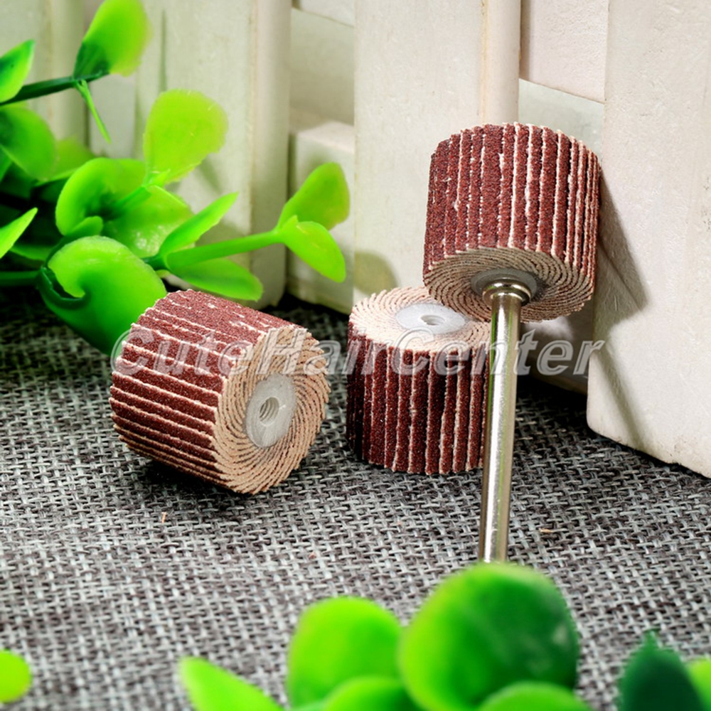 10Pc Emery Cloth Grinding &1 Rod Grinding Polishing of Metal Uneven