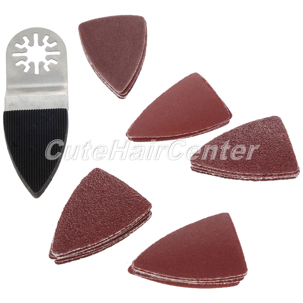 25pcs Sanding Paper & Finger Sanding Pad For Multimaster Oscillating