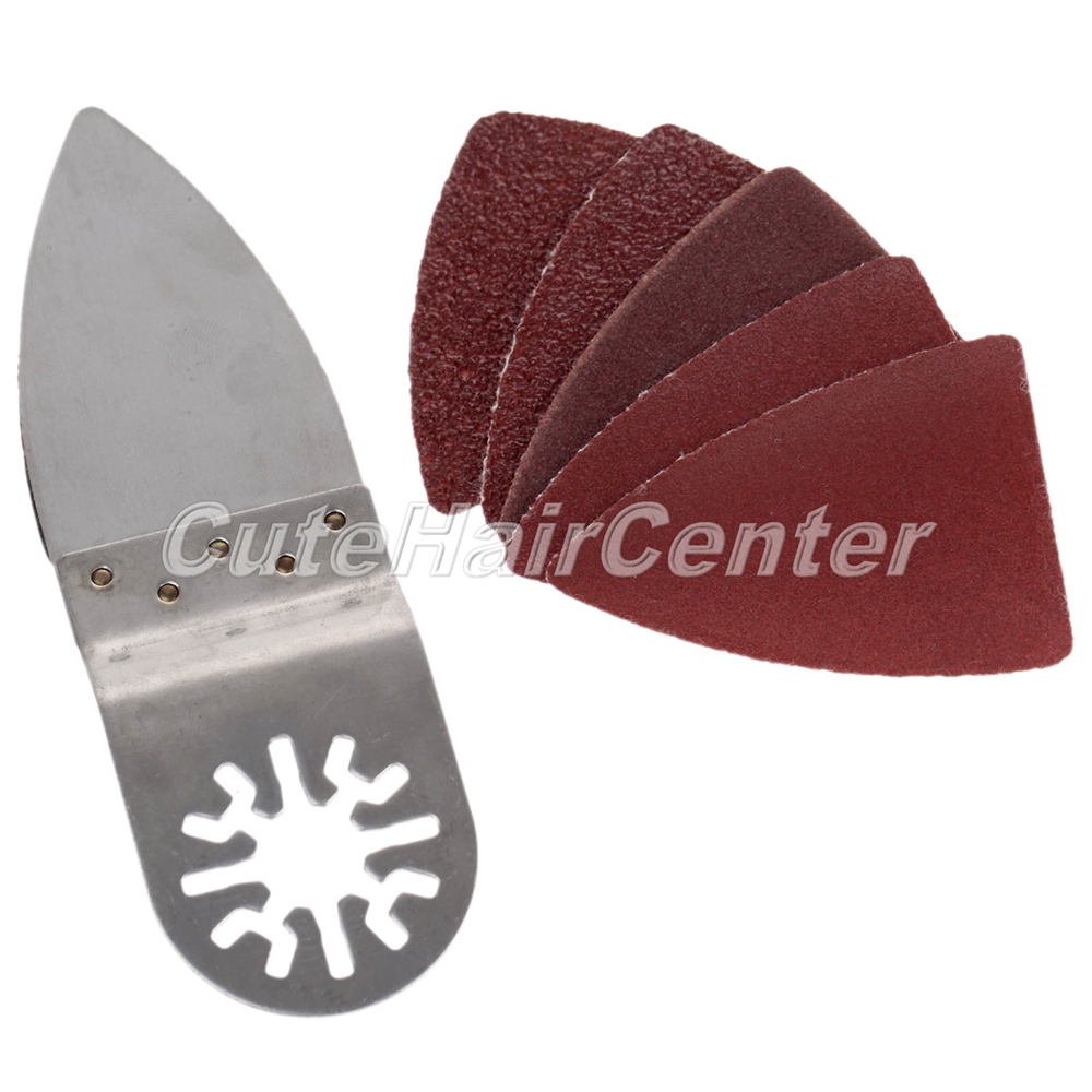 25pcs Sanding Paper & Finger Sanding Pad For Multimaster Oscillating