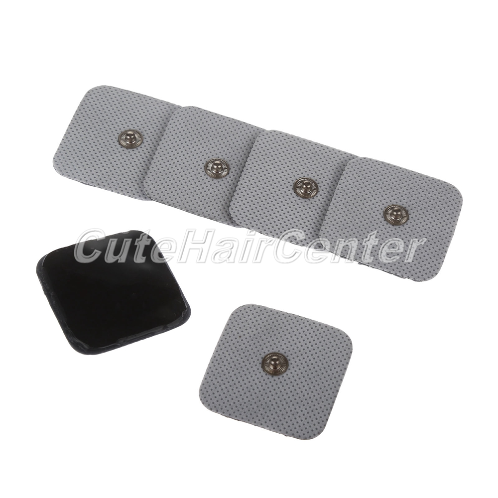 10 pairs Snap On Acupuncture Pads For Massager Tens Units Electrode