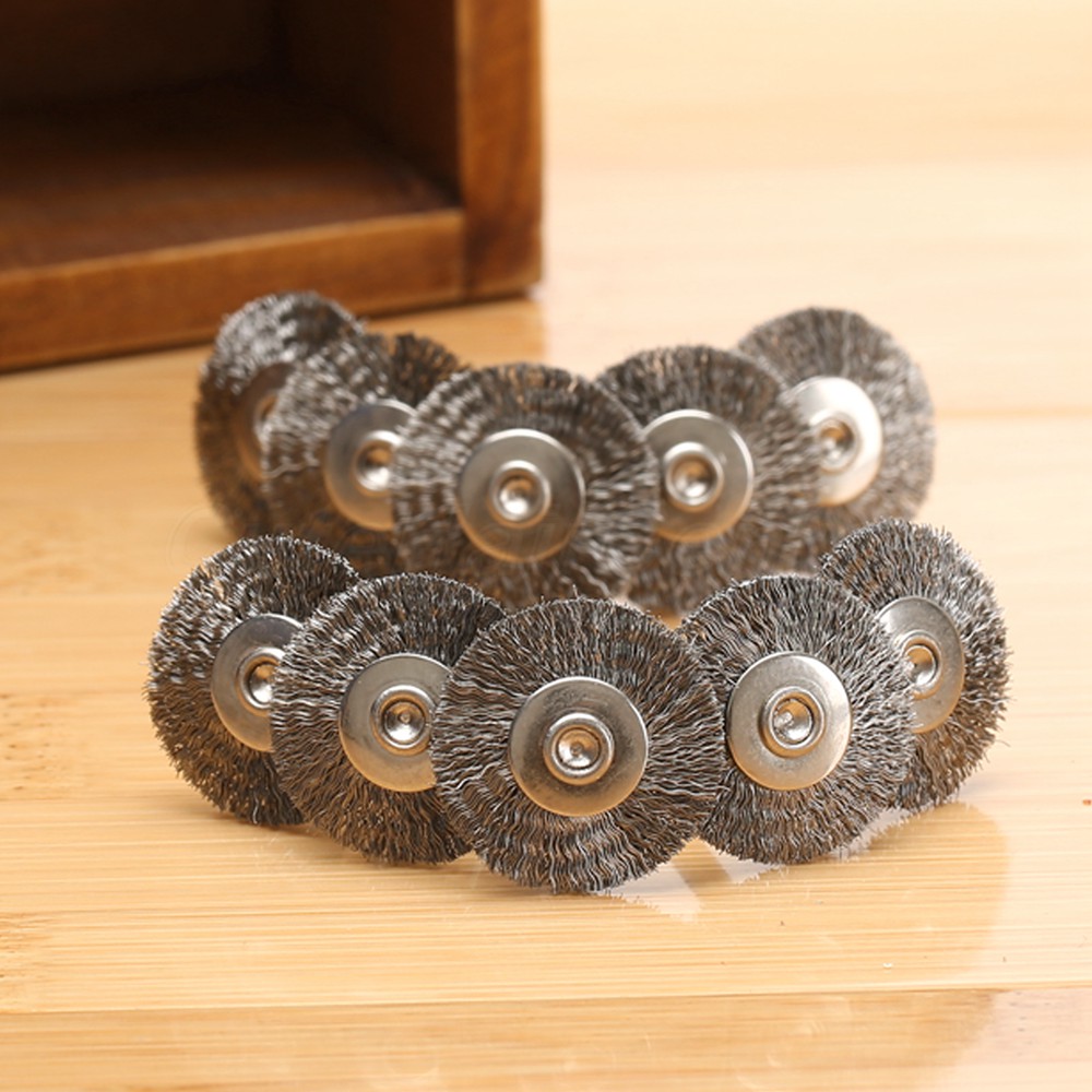 Stainless Steel Wire Wheel Brush Disc for Grinder Rotary Tool Polish