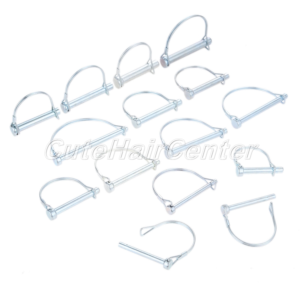Lynch Pins Dtype Linchpin Shaft Locking Retaining Clips for Trailer