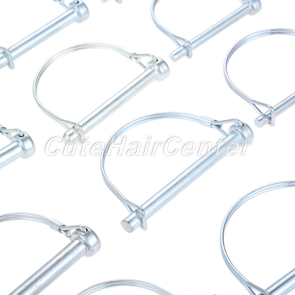Lynch Pins Dtype Linchpin Shaft Locking Retaining Clips for Trailer